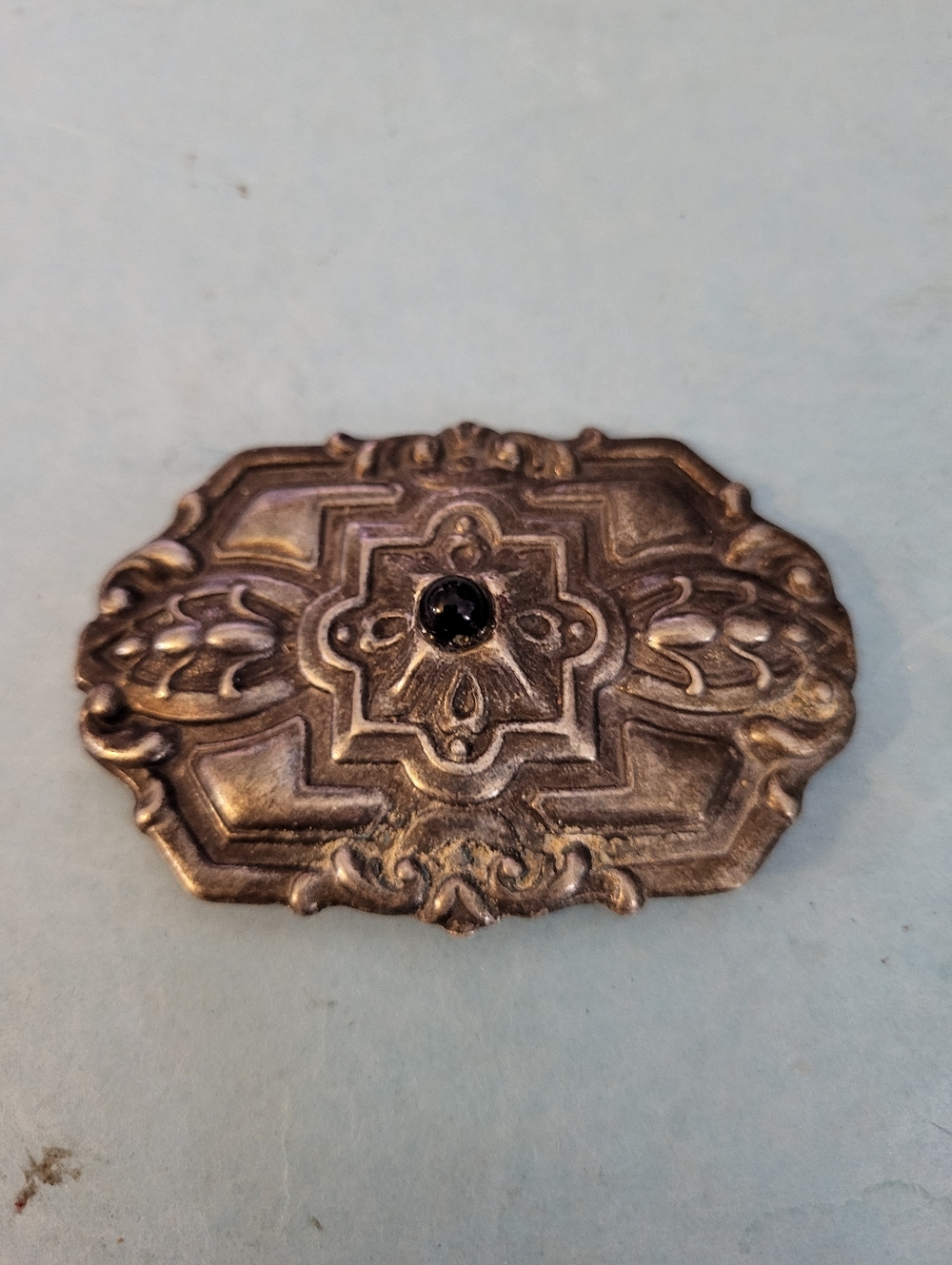 Vintage Pewter Brooch #1357-300